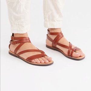 Free People strappy sandals size 8